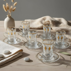 Tea Cup Set 6 Pcs